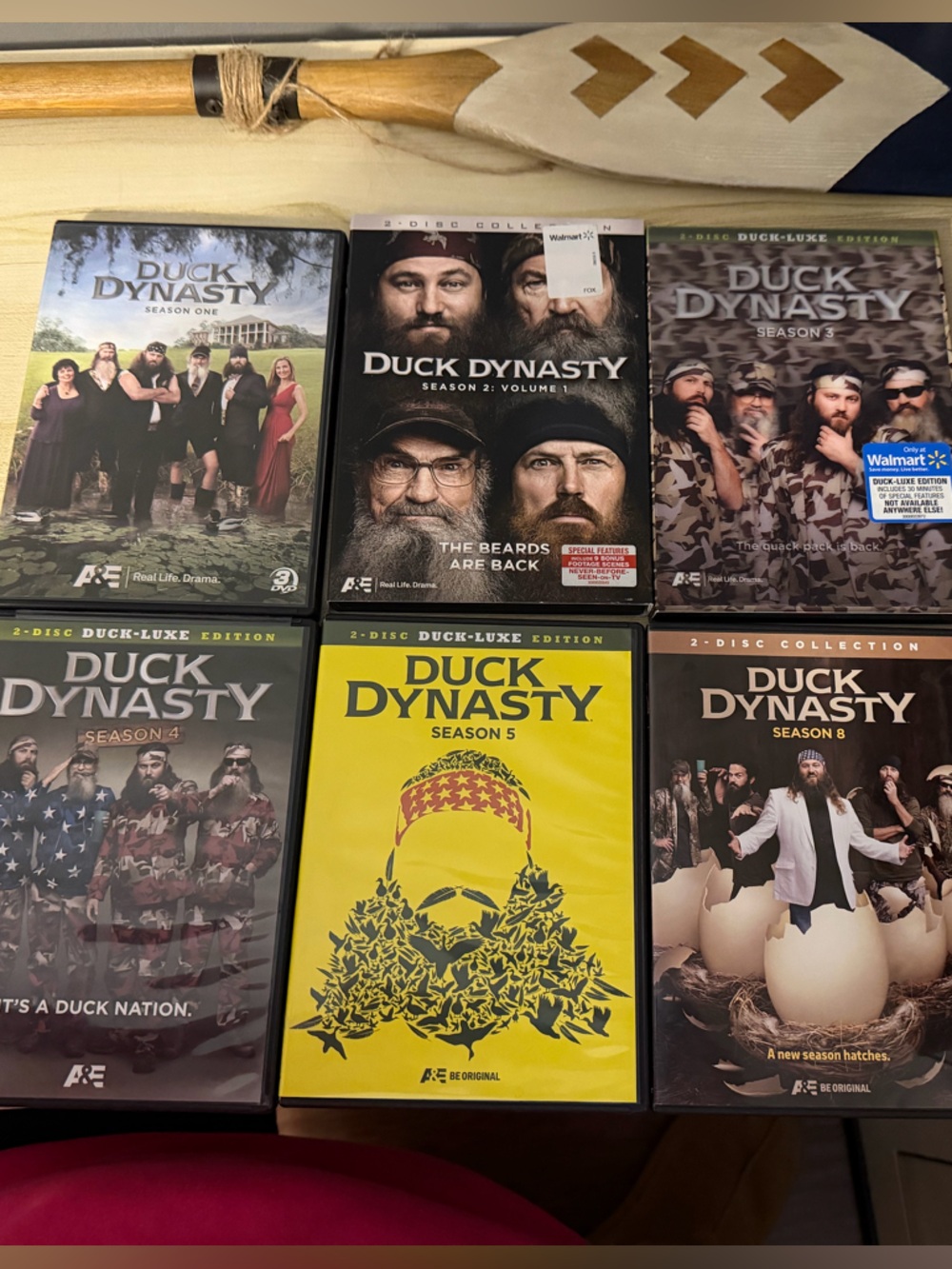 Duck Dynasty DVD Box Set - Assorted Season Cases